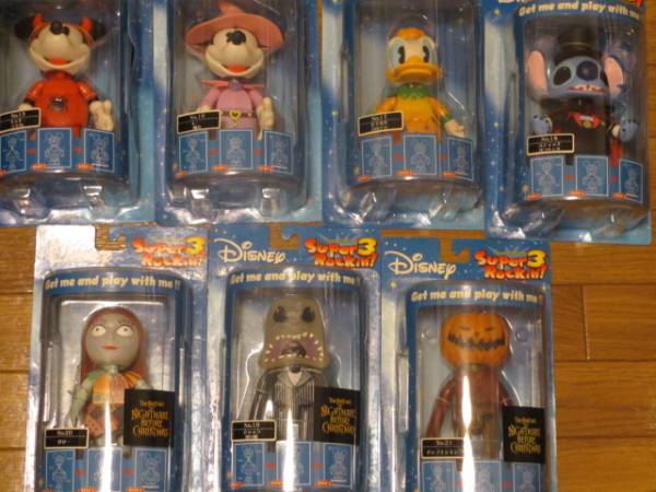 美品　ディズニー　スーパーロッキン３　ハロウィン全7種セット
