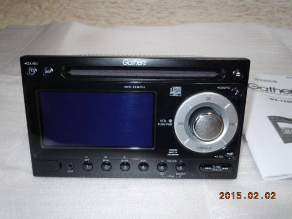 Gathers WX-128CU HONDA純正CD-USBコンポ　キズなし新品同様