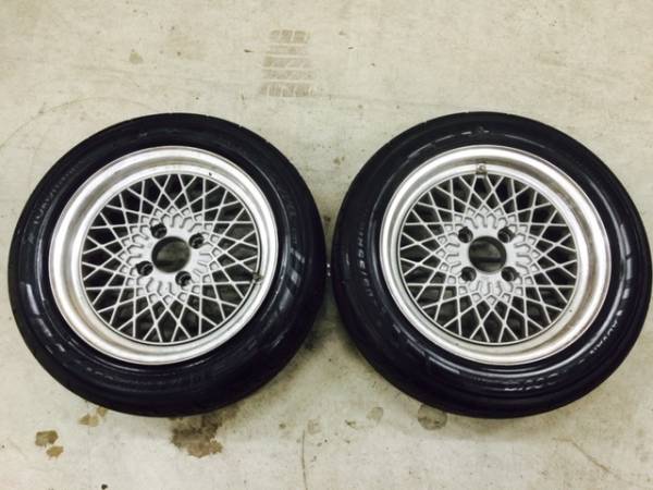 SSRより★旧車必見メッシュ&ネオバ新品同様◆205/55R16!オフ20◆