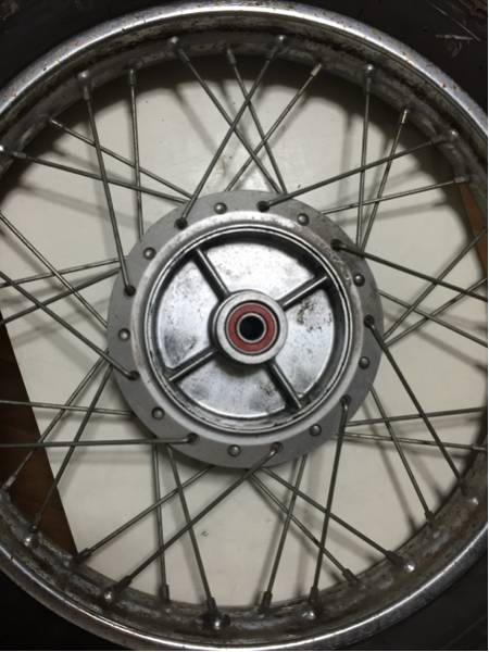 ホンダCD125Tベンリー『リアホイール』