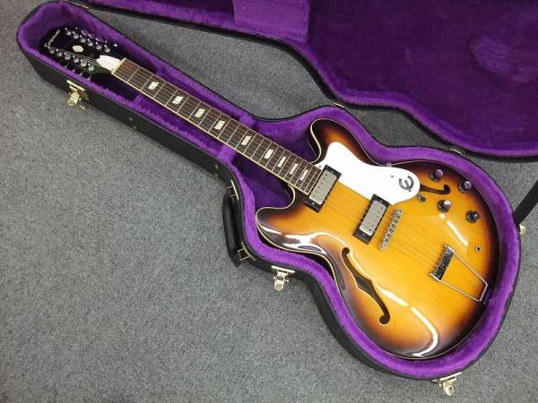 【美品・24年12月購入】Epiphone Riviera★エピフォン◆リビエラ Epiphone ELITE Riviera 12弦☆エピフォン リヴィエラ 日本製