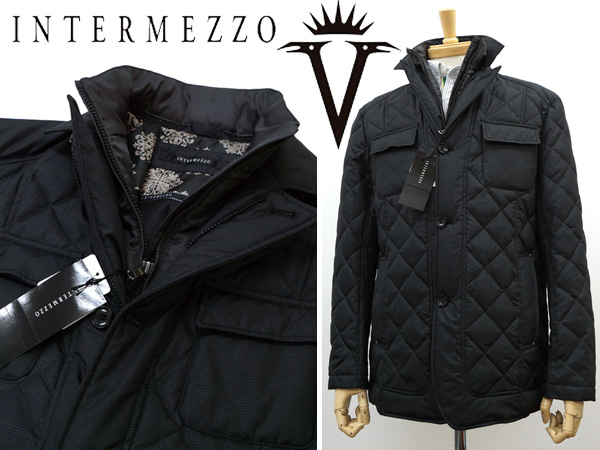インターメッツォ【新品】定価42120円 ダウンジャケット 黒 M