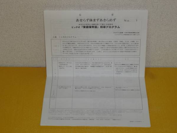 送料無料★美品★家庭保育園 指導プログラム 全36か月分