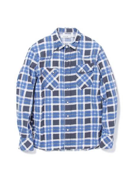 13s/s nonnative RANCHER SHIRT 0 ネルシャツ