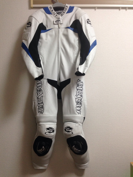 MADIF マディフ アレンネス ツナギ サイズXL MFJ 青 白