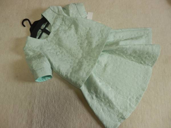 スコットクラブ購入　パステルグリーン　ワンピーススーツ