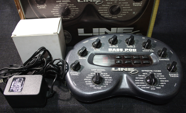 LINE6】BASS POD ベース用POD アンプシミュとエフェクター