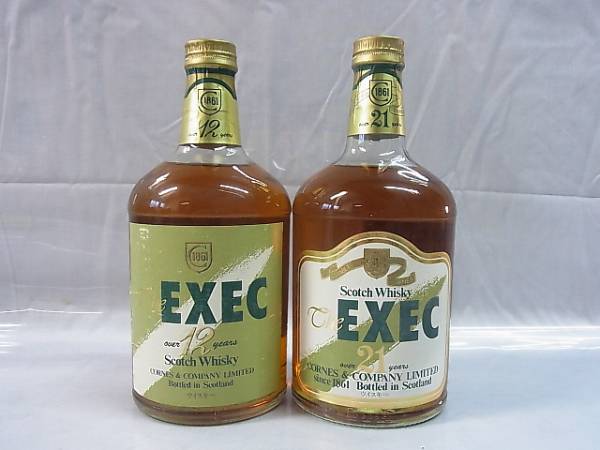 スコッチウィスキー　The EXEC 12年　43度　750ml スコッチウィスキー The EXEC 12年 43度 750ml
