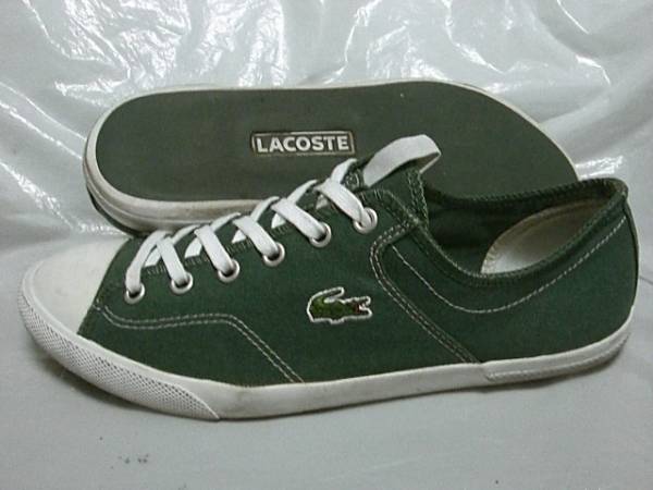 ★美U LACOSTE SPORT キャンバスバルカ NEWTON 検 VAN TOPSIDER