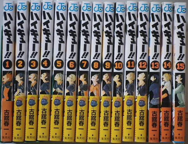 ★ハイキュー！！★全１５巻★古館春一★おまけ付き★TVアニメ★