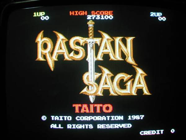 アーケードゲーム基板 ラスタンサーガ(ゲーム基板)｜売買された 
