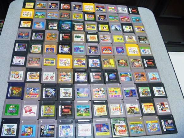 GBC ゲームボーイジャンク100本マリオポケモンくにおDQ 桃鉄
