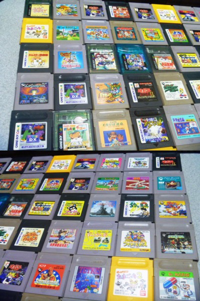 GBC ゲームボーイジャンク100本マリオポケモンくにおDQ 桃鉄