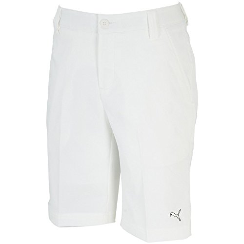 プーマ ゴルフ テックショーツパンツ Ｌサイズ　ホワイト