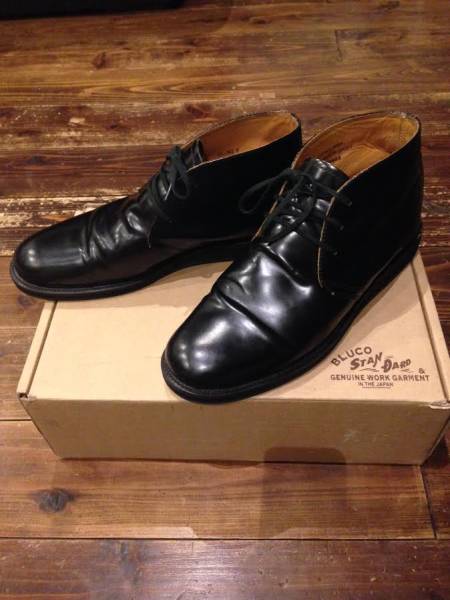 激レア！BLUCOブルコ ポストマンシューズ US9 中古　美品