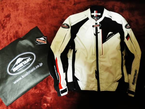 クシタニ MOTOパドックジャケット　LL　白_1