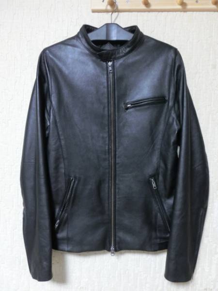 Echtes Leder シングル ライダース ドイツ製