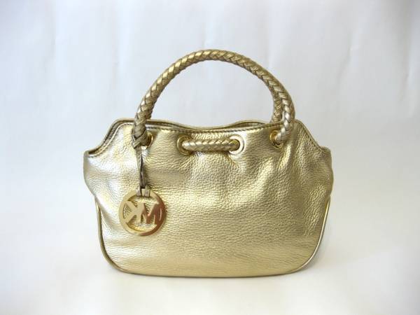 MICHAEL KORSマイケルコース■ハンドバッグ ゴールド