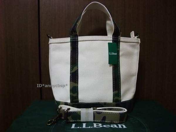 L L Bean ショルダーストラップトート スモール S カモフラ 梨花 L L Bean 売買されたオークション情報 Yahooの商品情報をアーカイブ公開 オークファン Aucfan Com