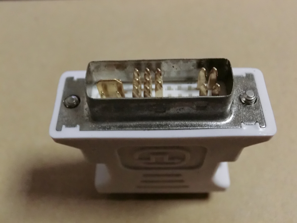 【ジャンク品】変換アダプター　D-Sub⇔DVI ②_2