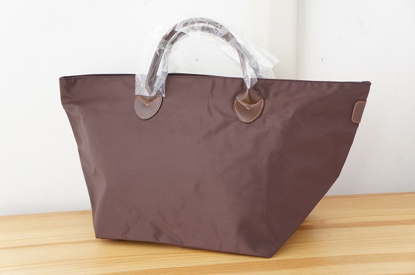 ○エルベシャプリエ 新品 革ハンドル トートバッグ 焦茶3 C27