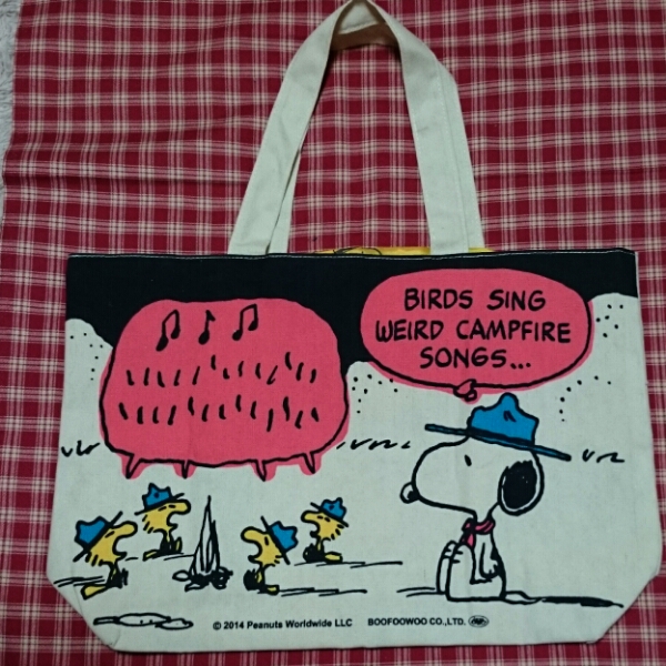 ☆スヌーピーBIGリバーシブルトート☆_1