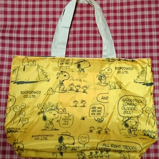 ☆スヌーピーBIGリバーシブルトート☆_3