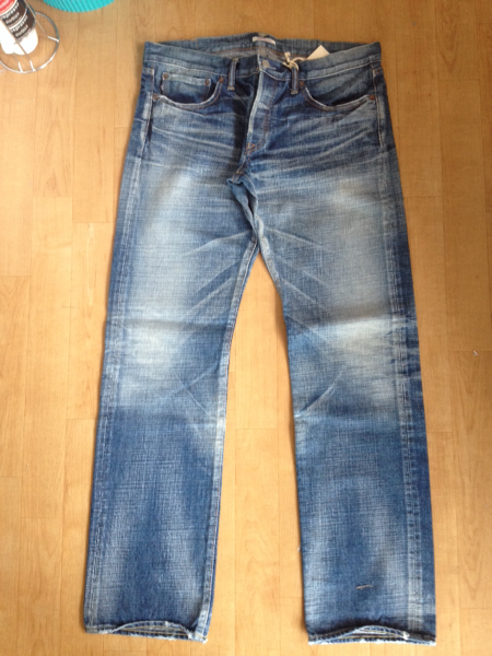 ETERNAL エターナル ブルーデニム 53738 加工有 34n 新品