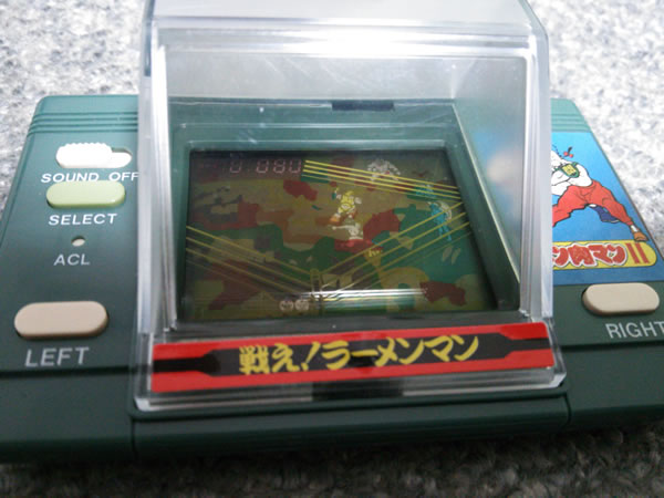 バンダイLSIゲーム「キン肉マンII 戦え！ラーメンマン」(ゲーム 