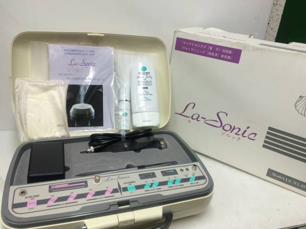 La-Sonic ラ・ソニック 電子 超音波 美顔器 LS-N1-01(美容機器)｜売買