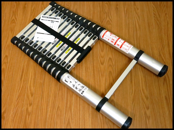 ☆伸縮ラクラクはしご☆アルミ伸縮はしご☆3.8M☆未使用品☆