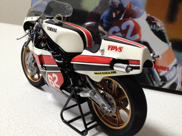 1/12 ヤマハTZ500 '82 平忠彦 完成品（汚れた英雄）(ヤマハ)｜売買され