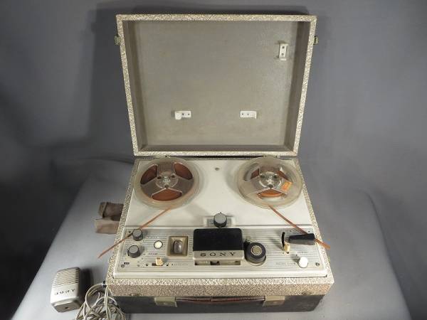 昭和40年代【SONY オープンリールテープレコーダー 261】作動品
