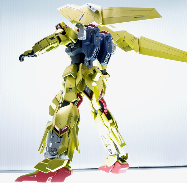 1/100 MG百式 塗装済み完成品 MG 百式Ver.2.0 改修 全塗装 【公式通販】
