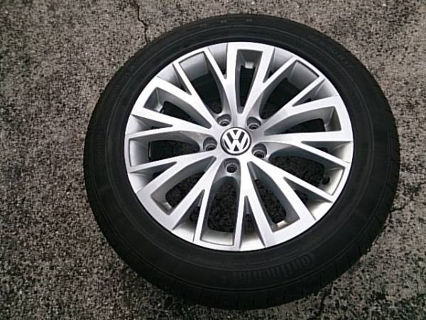 超美品　シャラン純正タイヤ／ホイール4本セット