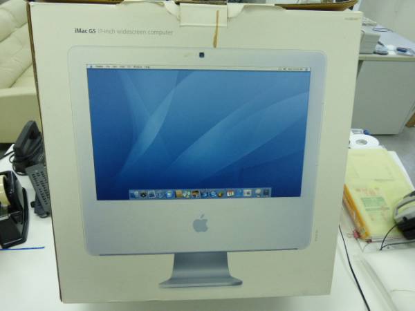 ★iMac G5　１７インチ／使用頻度少ない美品