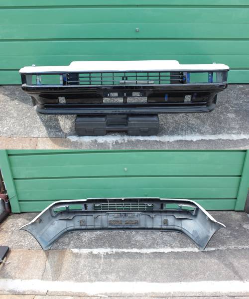 AE86トレノ　後期　 Fバンパー　中古ジャンク