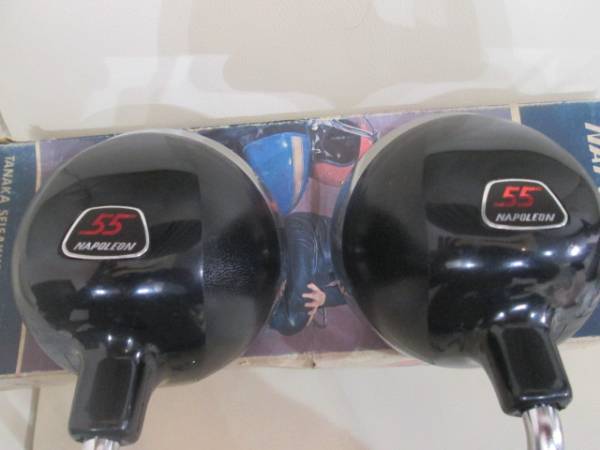 当時物 ナポレオン55ミラー ナポロッキー z1 cb750k z2 gt (ミラー