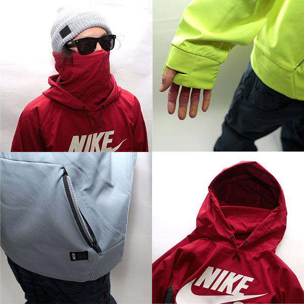 即完売!! 新品タグ付 NIKE SB エニグマフーディ 赤 M burton686(M 