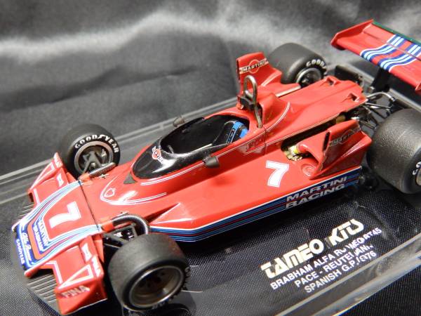 1/43 TAMEO完成品BRABHAM BT45スペインGP1976 no.88