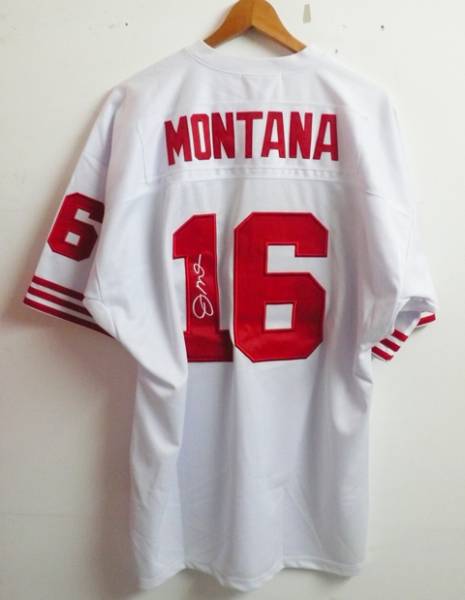 NFL新品レア？ユニホーム★１６番MONTANA白サイズ５２完全売切り