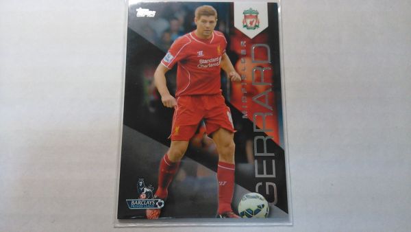 C:14/Topps/Premier Gold/Steven Gerrard/Black Para /25
