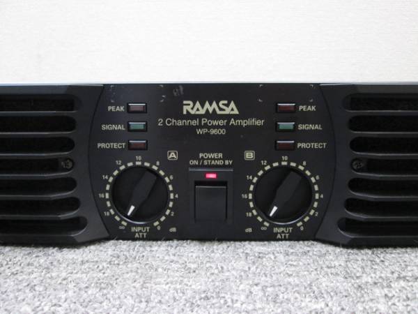 人気機種】ラムサ Panasonic RAMSA パワーアンプ WP-9600 パワーアンプ