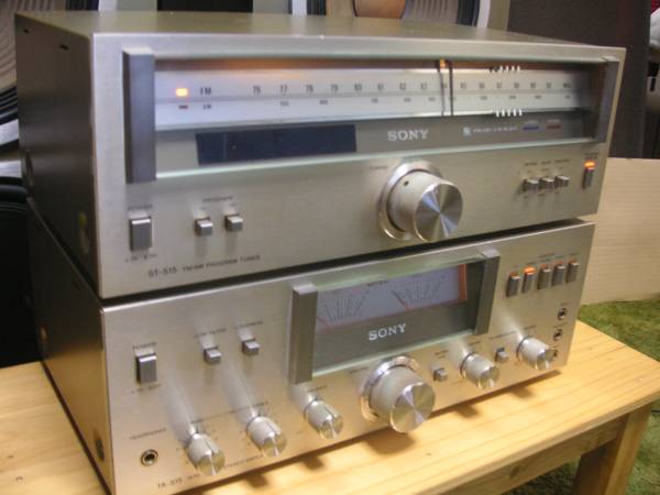 ☆SONY☆プリメインアンプ 【TA-515】FM/AMチューナー【ST-515】 SONY