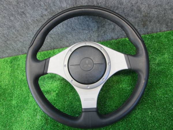 CT9A ランエボ8 純正モモステアリング　極上