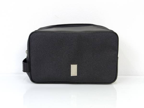 本物！超美品！☆ダンヒル セカンドバッグ☆革×塩ビ 151-0765