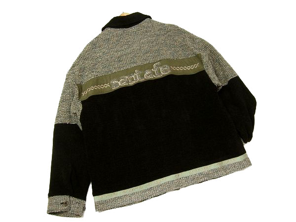 ★サンタフェ★胸ロゴ刺繍★ジップアップ★ニットブルゾン★3