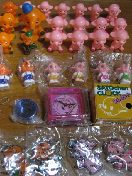 サトちゃん☆色々グッズセット サトちゃんサトコちゃんストラップ