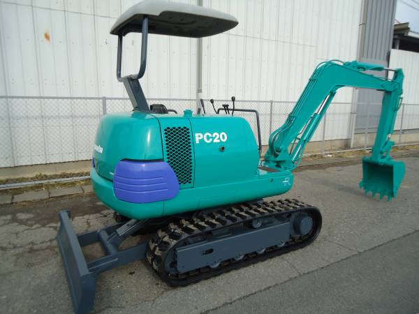 ミニショベル コマツ PC20-7 ユンボ 2tクラス 864時間 茨城(建設 