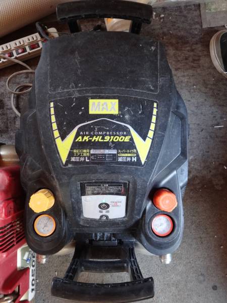 ☆ジャンク☆マックス エアーコンプレッサ AK-HL9100E/ 1230EⅡ  
